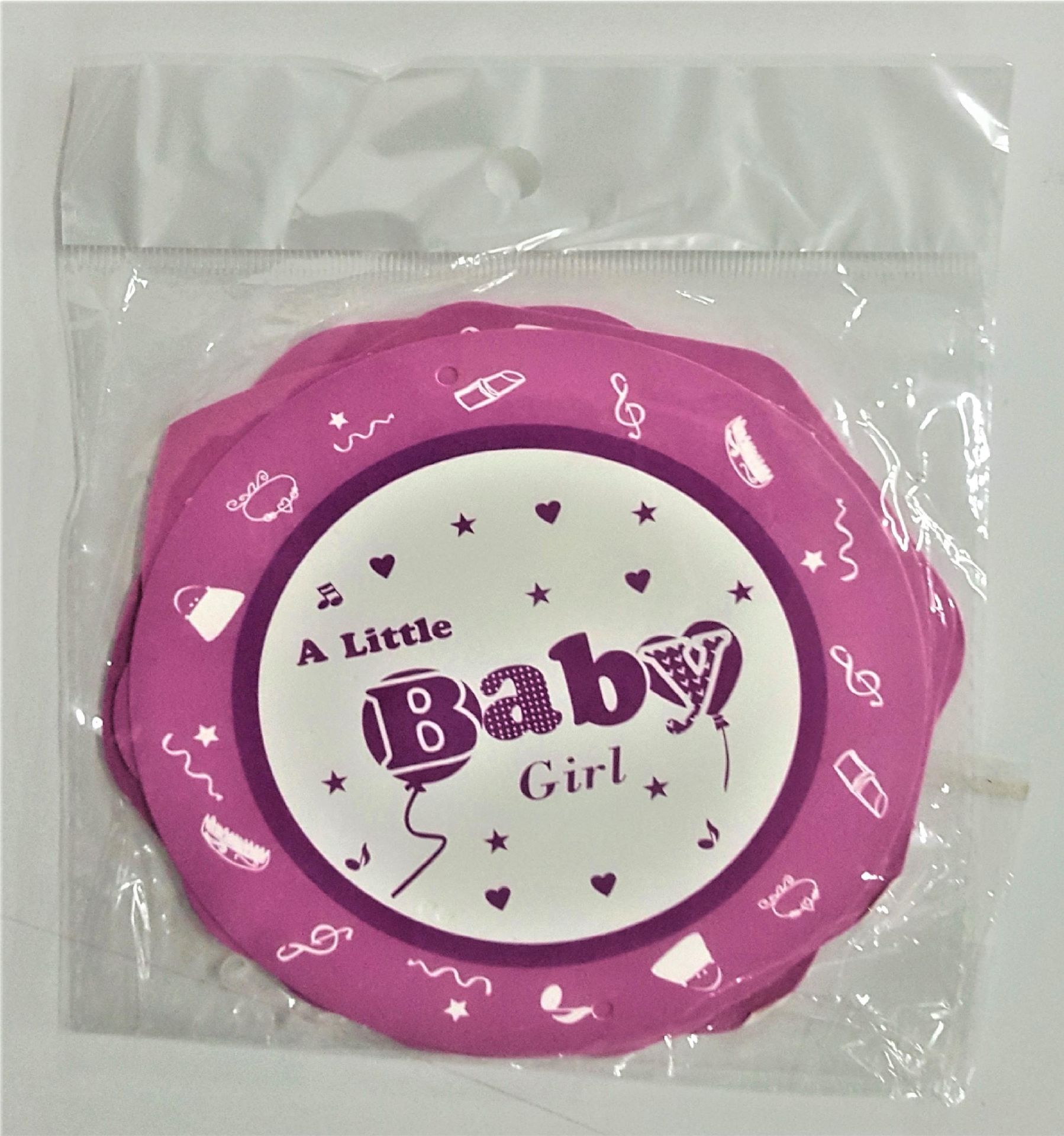 Pembe Renk Baby Tavan Süsü Küçük