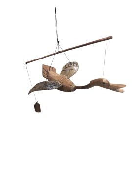 Asılabilir Ördek Tasarımlı Kapı Duvar Süsü