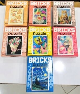 Briks Puzzle Mini Puzzle 100 Parça