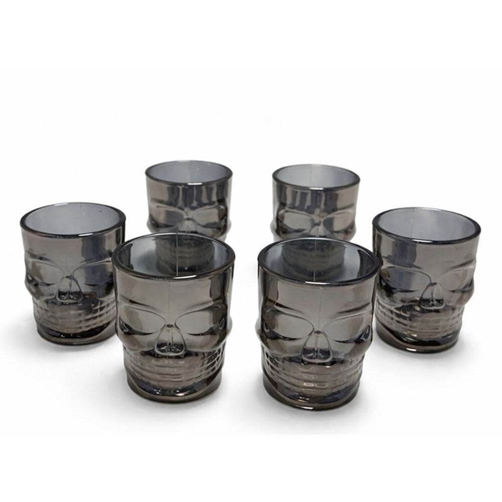 Kuru Kafa Cam Shot Bardağı Seti (6 Adet)
