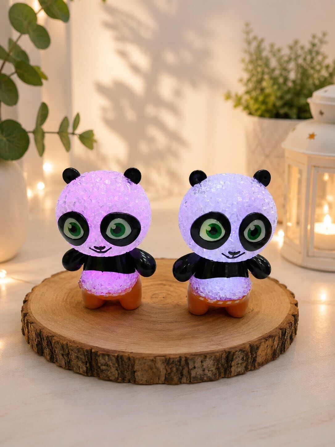 Sevimli Panda Renk Değiştiren Işıklı  Led Lamba
