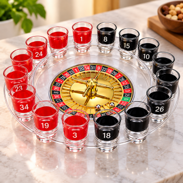 Shot Bardaklı Rulet Oyunu