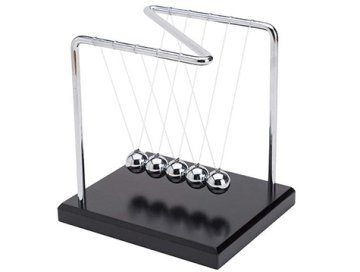 Z Şeklinde Newton's Cradle Metal Denge Topları