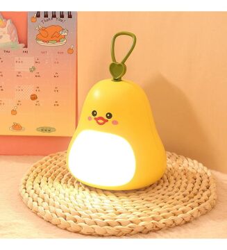 Dekoratif Avokado Şeklinde Şarjlı Gece Lambası