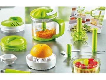 Genius Twist N Joy Mekanik Blender Seti (12 Parça) - Toptan Tv