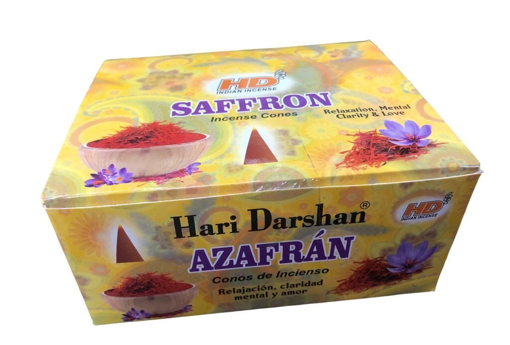 Hd Saffron Konik Tütsü Incense Cones (120 Adet)