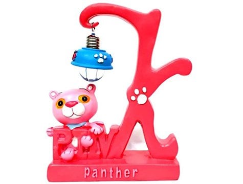 Dekoratif Işıklı Polyester Panter Biblosu