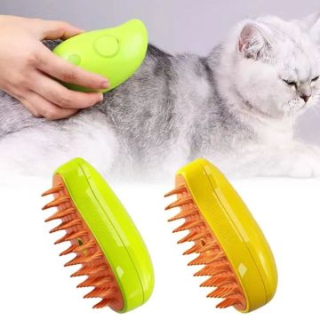 Buharlı Kedi Bakım Tarağı