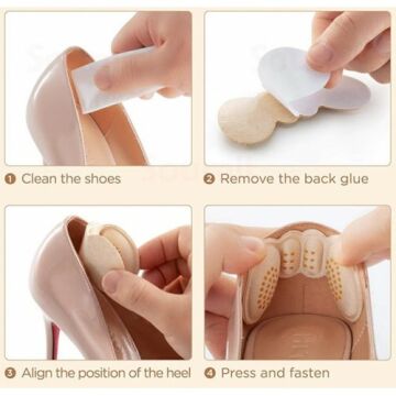 2'li Ayakkabı Topuk Vurma Önleyici Ped (6 mm)