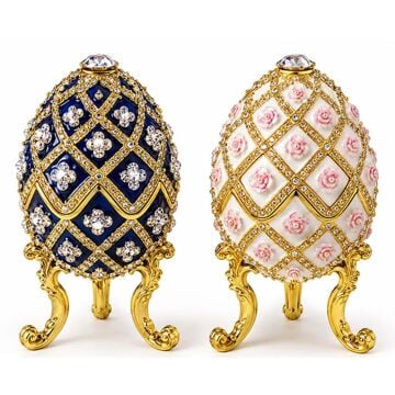 Swarovski Taşlı Yumurta Biblosu(12cmx6cm)