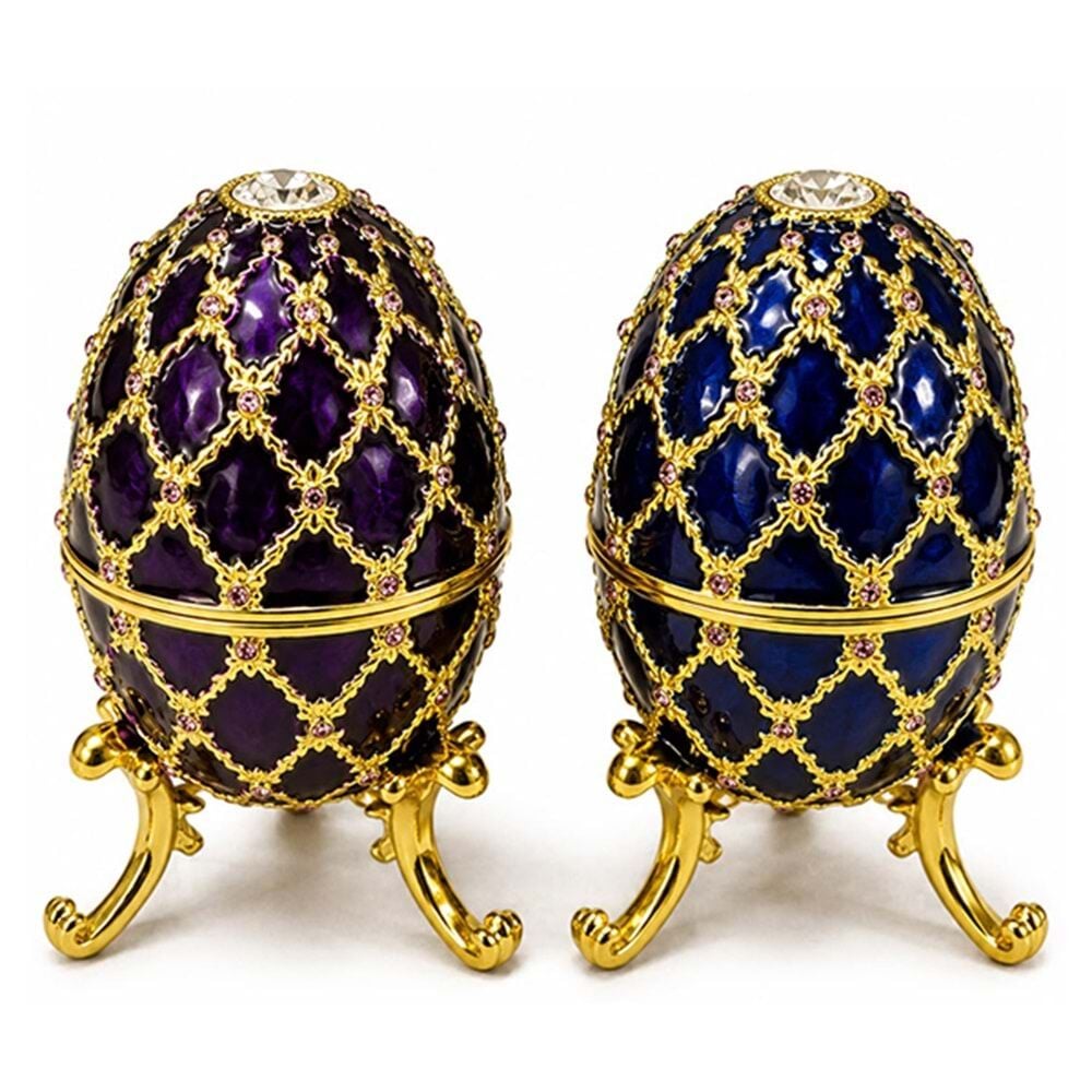 Swarovski Taşlı Yumurta Biblosu(10cmx6cm)