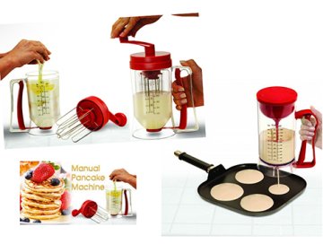 Manuel Pancake Machine - Mikserli Krep Makinesi