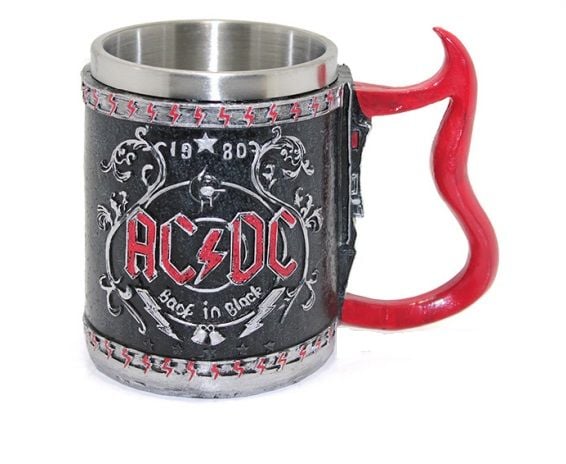 AC/DC 3 Boyutlu Kupa Bardak