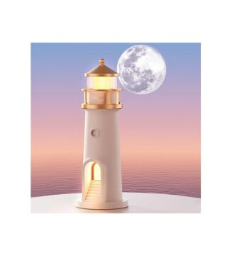 Deniz Feneri Projektör Kumandalı Ay Led Gece Lambası