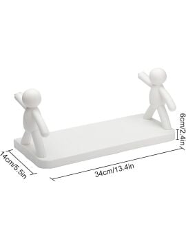 Kendinden Yapışkanlı Mutfak Rafı Banyo Rafı Organizer Düzenleyici