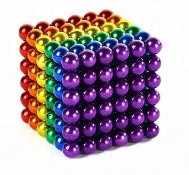 Sihirli Renkli Mıknatıs Küre Microsonic Magic Magnet Neocube