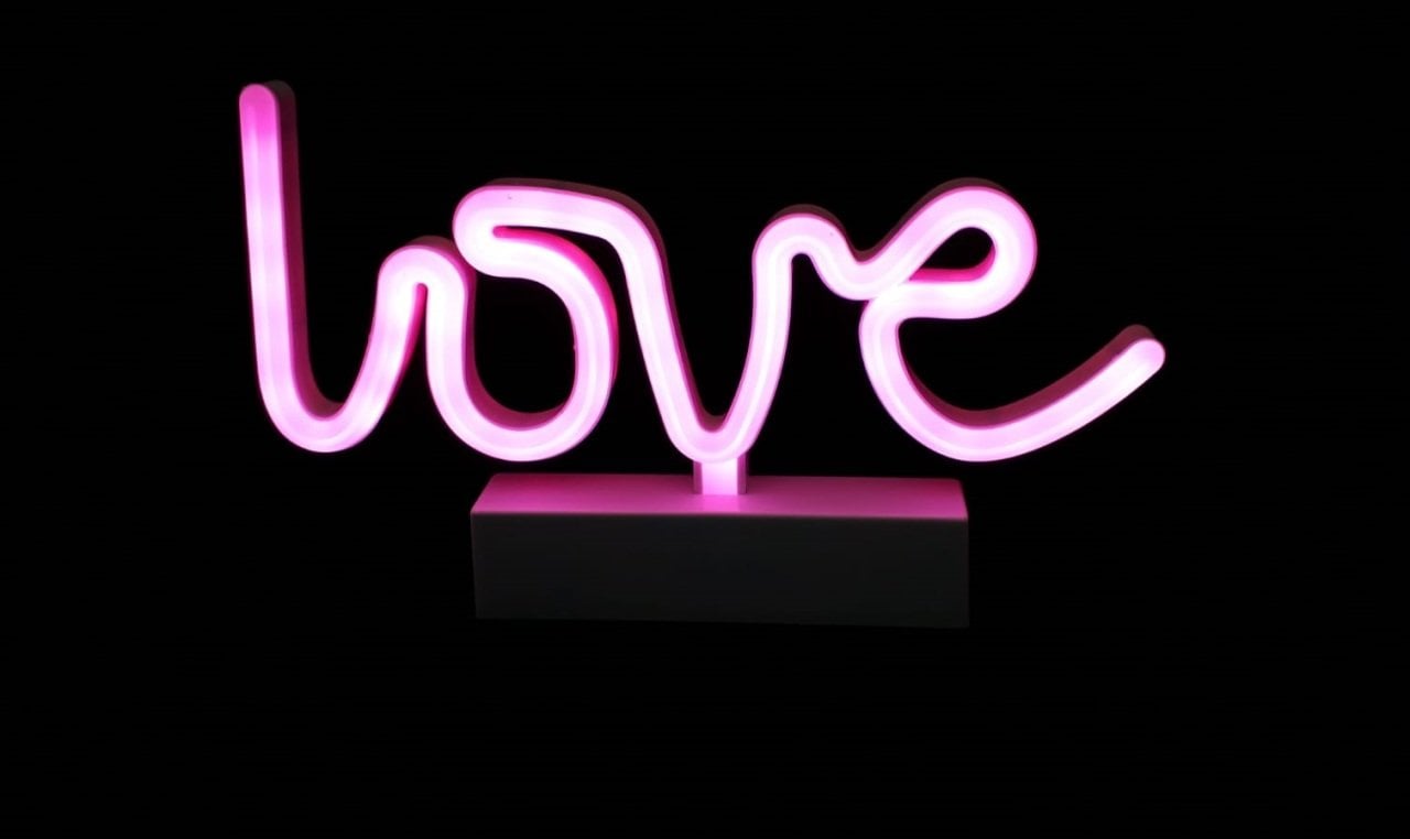 Dekoratif Led Neon Love Lamba