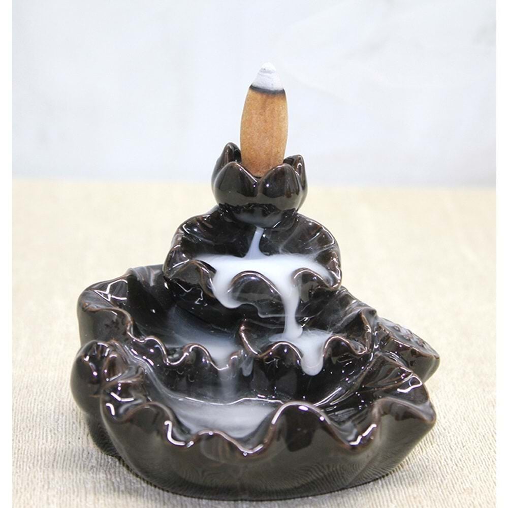 Seramik Kavisli 3 Oluklu Ters Geri Akış Tütsülük Brülör