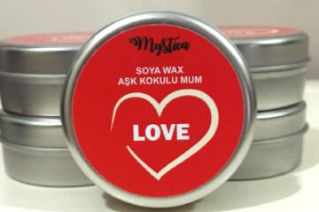 Love Mum Kokulu Mini Teneke Soya Wax