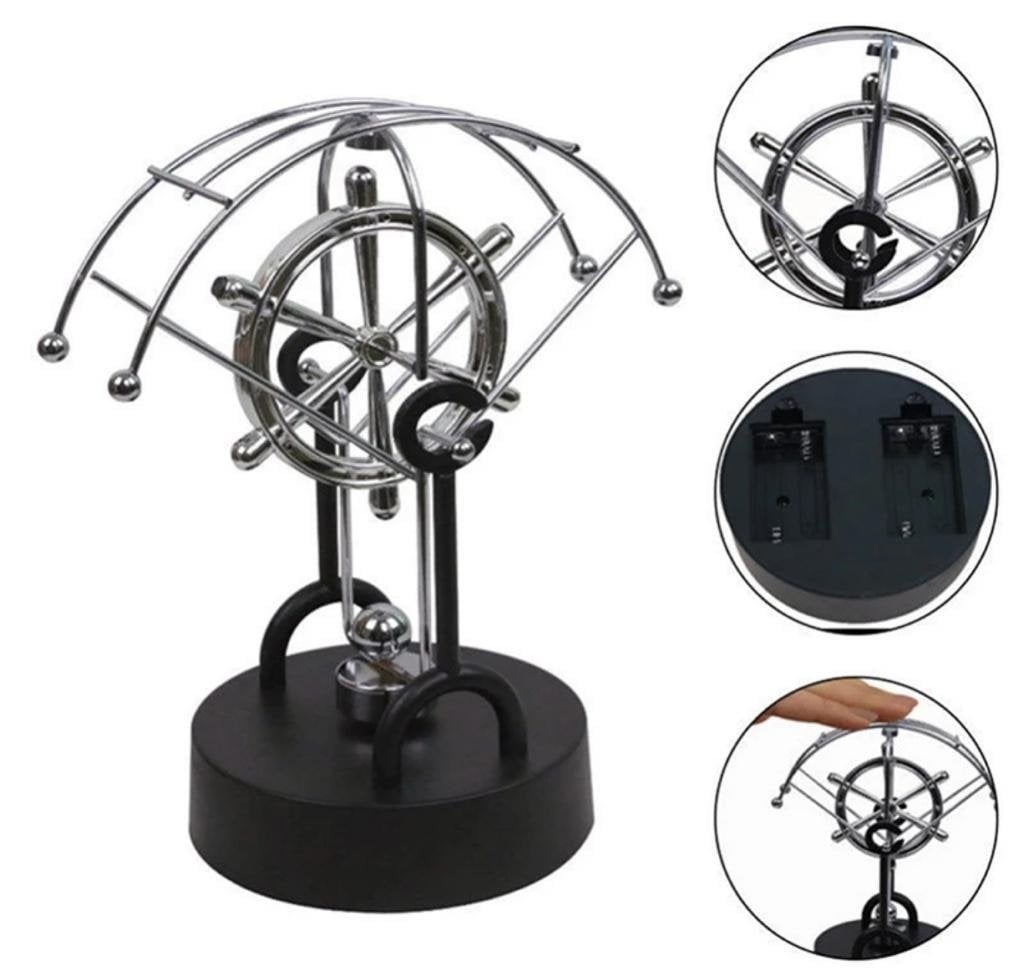 Sürekli Hareket Eden Kinetik Orbital Daire Denge Topu