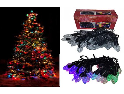 Kristal Şeklinde Rgb Dekor Işık (5 Metre)