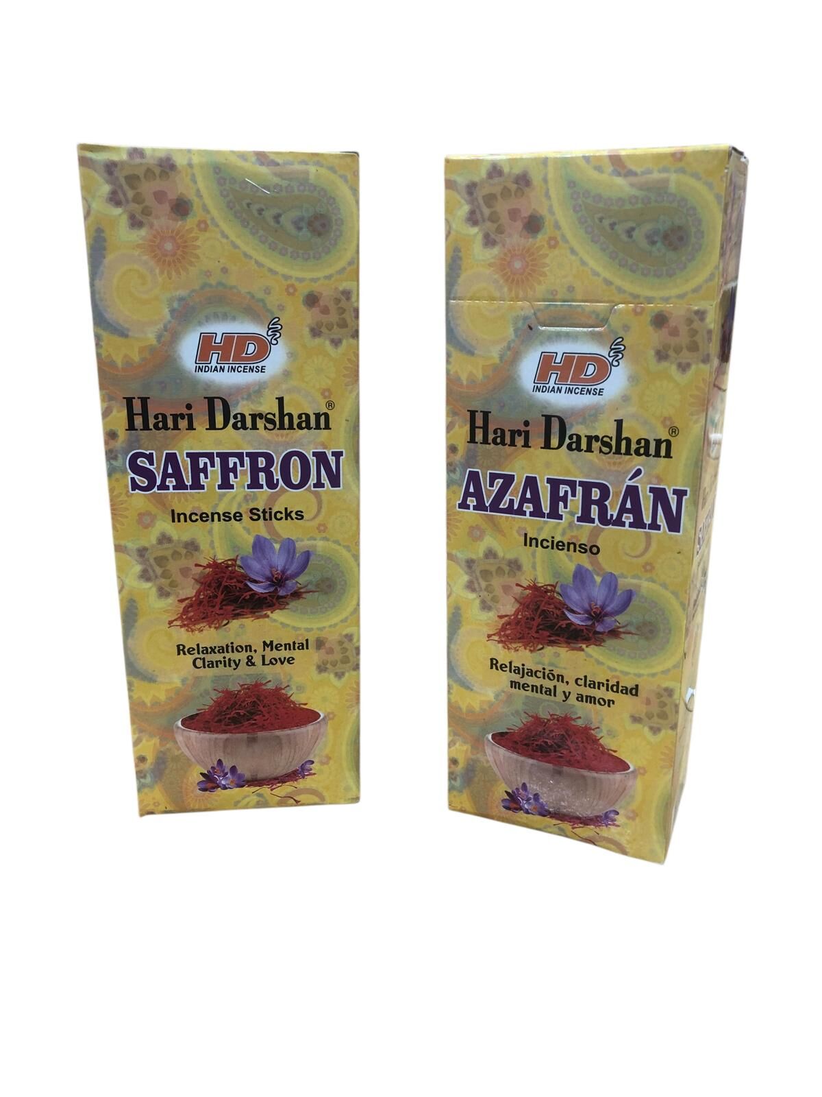 Hd Saffron İncense Sticks Çubuk Tütsü (120 Adet)
