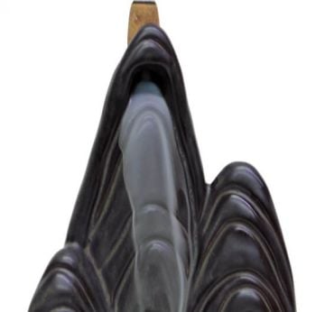 Seramik Geri Akış 3 Kavisli Tasarım Buhurdanlık