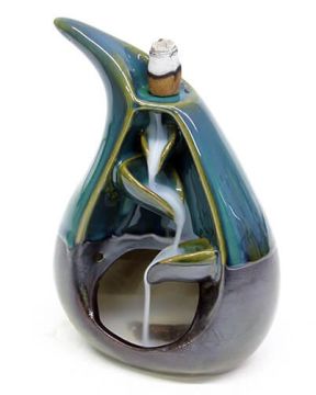 Seramik Geri Akış Armut Tasarım Buhurdanlık