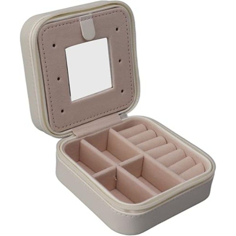 Mini Aynalı Sevgiliye Özel Takı Saklama Kutusu