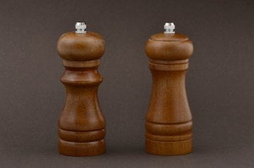 Ahşap Tuz Ve Baharat Değirmeni 2'li 14cm
