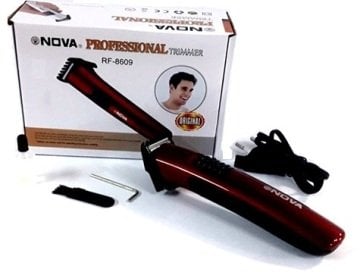 Nova RF-8609 Profesyonel Şarjlı Saç ve Sakal Düzeltici
