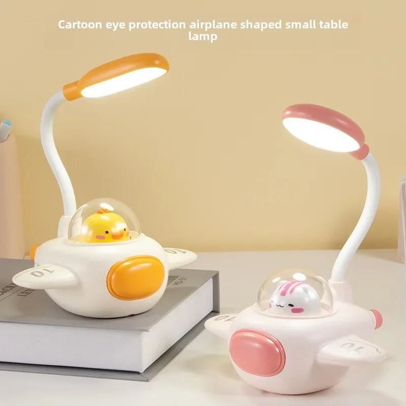 Uzay Temalı Şarjlı Masa Lambası