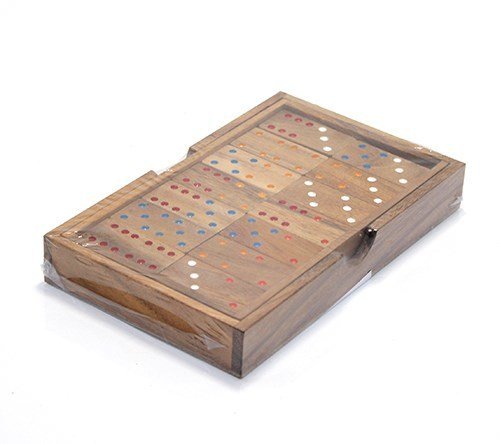 Ahşap Domino Oyunu Kutulu