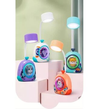 Sevimli Fanus İçinde Karakterli Masa Lambası