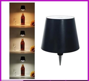 Kablosuz Şişe Lambası Likör Şişeleri İçin
