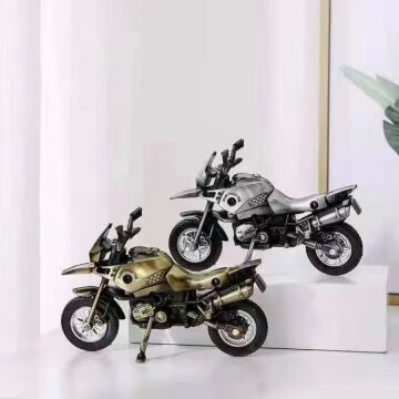 Dekoratif Metal Motosiklet Biblosu