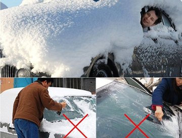 Araç Ön Cam Brandası Kar-Buz Önleyici Koruyucu