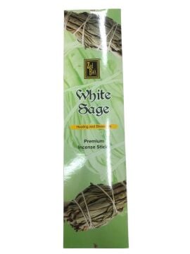 Zed Black Beyaz Adaçayı 43 cm Dev Boy Tütsü (60 Adet)