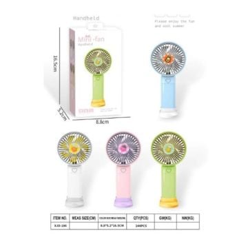 Masa Üstü Telefon Standlı Usb Şarjlı El Fanı Vantilatör