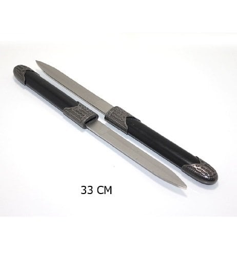 Dekoratif 2'li Metal Kama (33 cm)