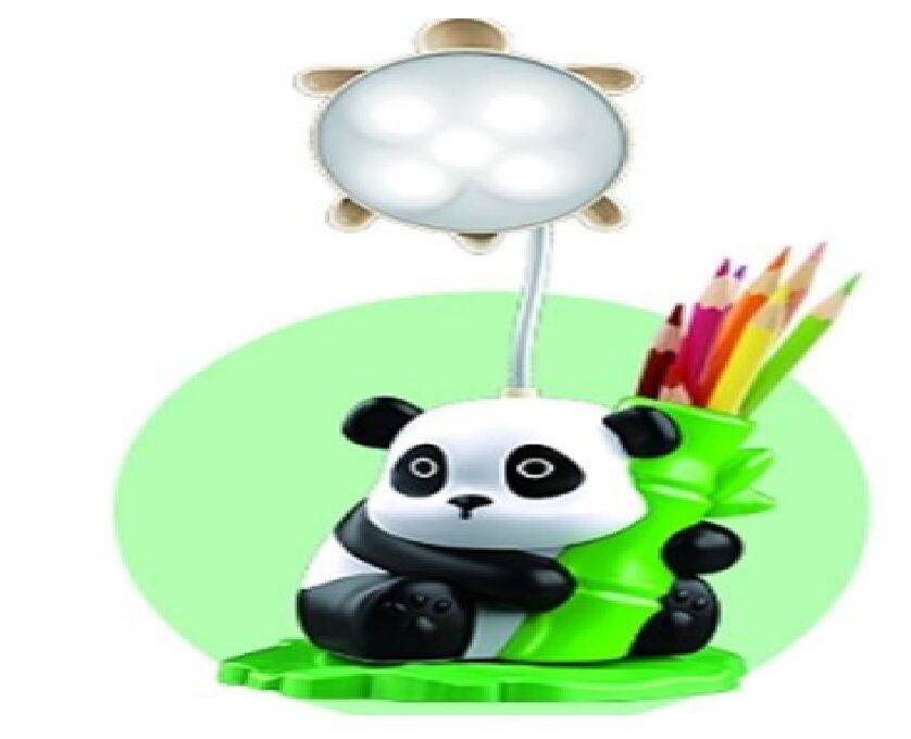 Panda Şeklinde Şarjlı Masa Lambası Kalemlik