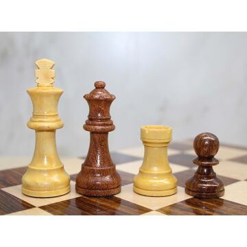 Ahşap Kutulu Mıknatıslı Satranç Takımı (25 cm)