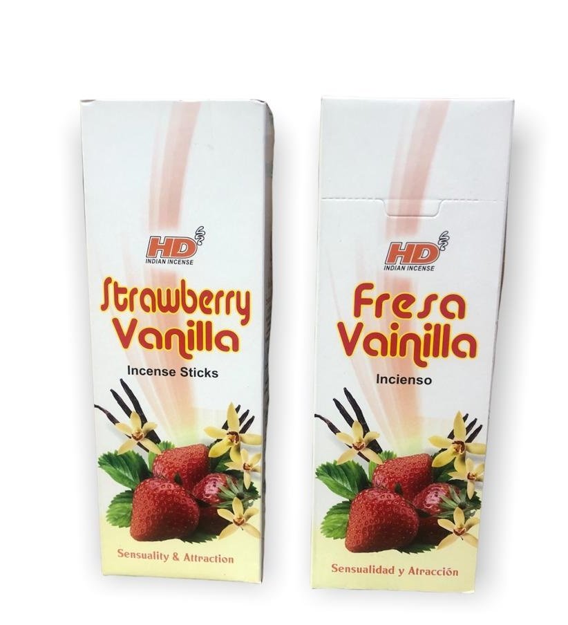 HD Strawberry Vanilla Çubuk Tütsü İncense Sticks (120 Adet)