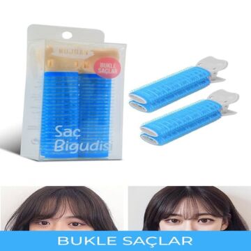Bukle Saçlar İçin Saç Bigudisi 2'li