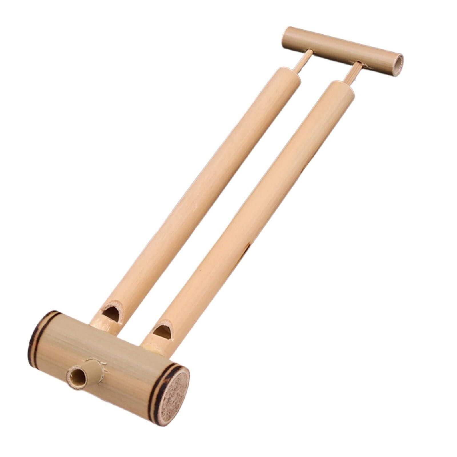 Bambu Çiftli Kuş Dilli Düdük (10 adet)