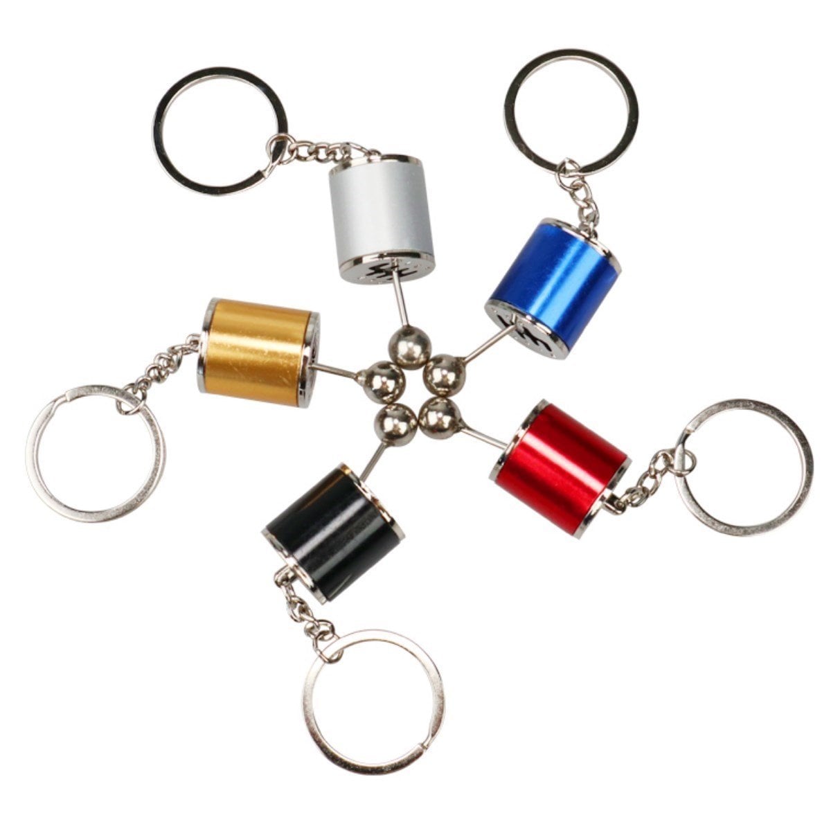 Hareketli Araba Vites Dişli Anahtarlık