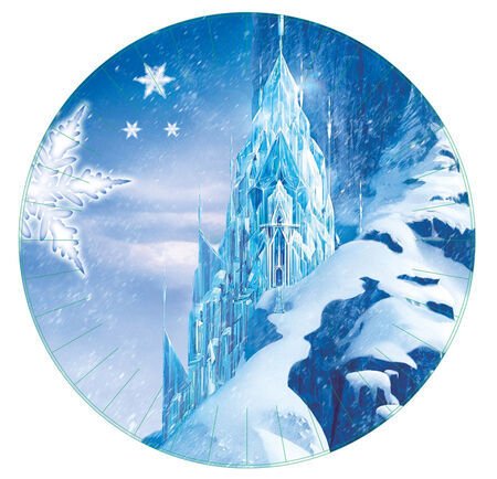 Kar Yıldız Yılbaşı Baskılı Karton Tabak (8 Adet)