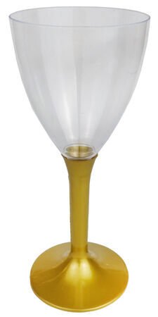 Akrilik Altın Kadeh Bardak 185CC (6 Adet)