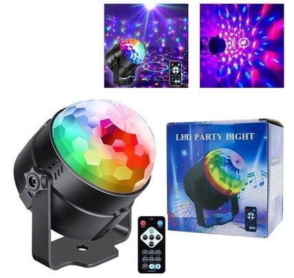 Oynar Başlıklı Renk Değiştiren Disko Topu