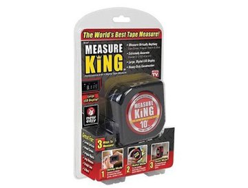 Measure King Lazerli ve Terazili Şerit Metre